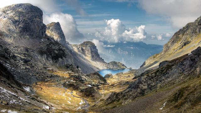 Lac Du Crozet Massif De Belledonne Isere