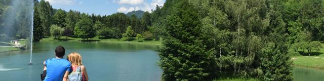 Lac de la mirande à Allevard-les-Bains