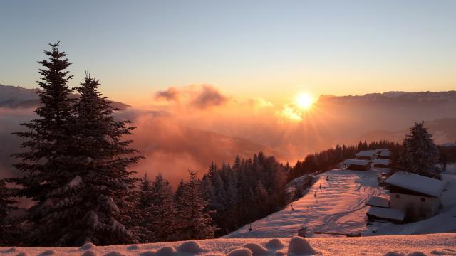 Coucher De Soleil Le Collet