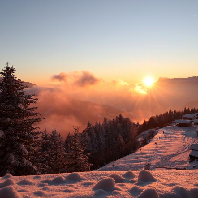 Coucher De Soleil Le Collet