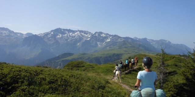 Balade à cheval en Belledonne