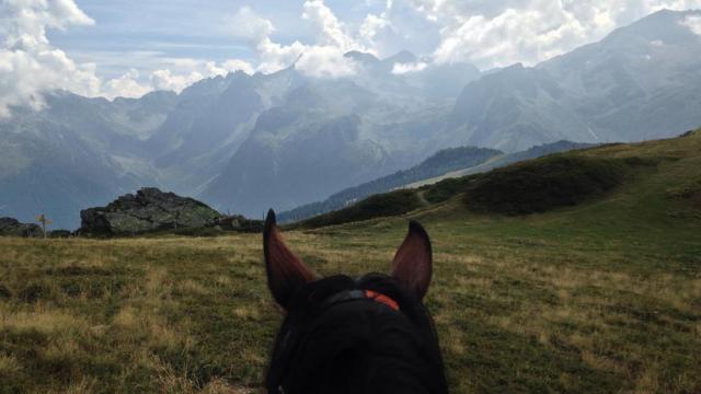 Balade à cheval en Belledonne