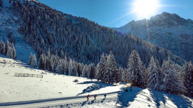 Les 7 Laux est une station de ski de fond pas chère